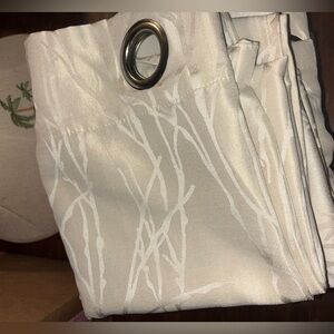 4 Exclusive Home Forest Hill Grommet Top Curtains